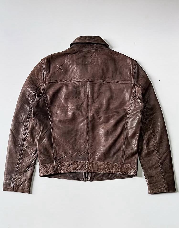 Whiskey Brown Classic Leather Jacket