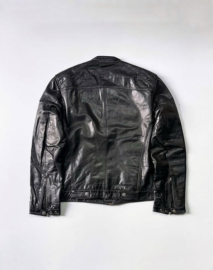 Classic Black Leather Jacket
