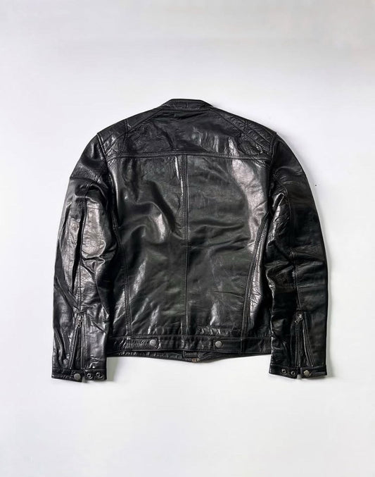 Classic Black Leather Jacket